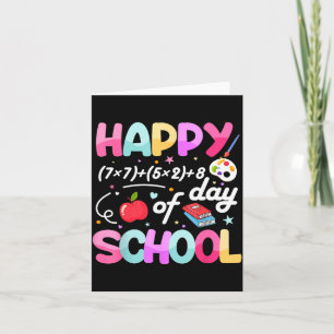 Gelukkig 67 dagen op school 67e dag slimmer zes ze kaart
