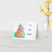 GELUKKIG **7e** VERJAARDAG **NEICE** Kaart (Gele Bloem)