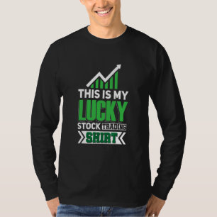 Gelukkig Aandelenhandel Passief Inkomen Fonds Bele T-shirt