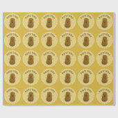 Gelukkig Aardappel Feesttijd Cadeaupapier (Vlak)