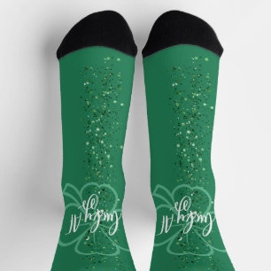 Gelukkig AF Schattige St. Patrick's Dag Ierse Qu Sokken
