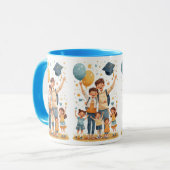 Gelukkig Afstudeer Bekertje Mok (Voorkant links)