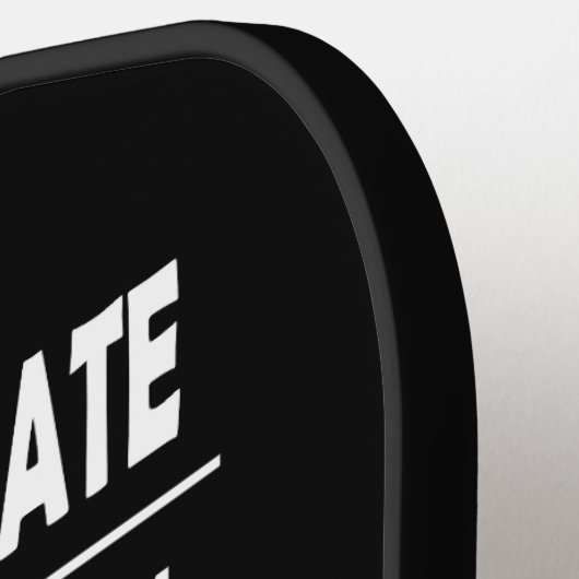 Gelukkig Afstuderen Afstuderen Pickleball Paddle (Links Detail)