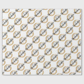 Gelukkig Afstuderen Cadeaupapier (Vlak)