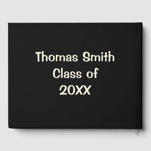 Gelukkig Afstuderen Gastenboek (Achterkant)