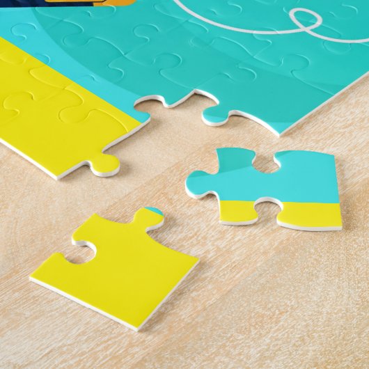 Gelukkig Afstuderen Legpuzzel (Zijkant)