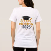 Gelukkig Afstuderen Tri-Blend Shirt (Achterkant)