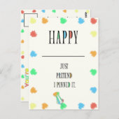 GELUKKIG Alle Anlatingen Briefkaart (Voorkant / Achterkant)