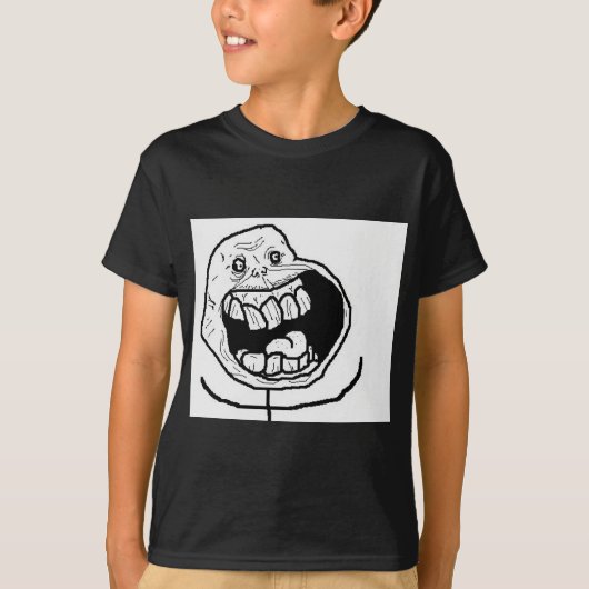 Gelukkig alleen t-shirt (Voorkant)