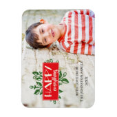 Gelukkig alles | Custom Holiday Photo Magnet Magneet (Verticaal)