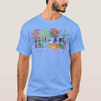 Gelukkig Alles Dinosaur T Re Elke Seizoenen Alle Y T-shirt
