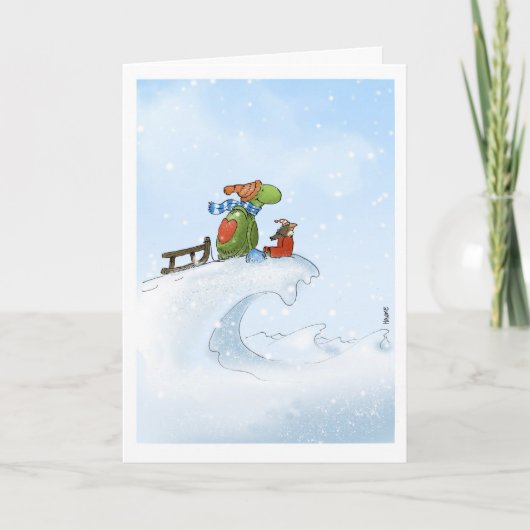 Gelukkig ! alles feestdagen kaart (Voorkant)