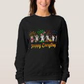 Gelukkig alles is een grappige kattenliefhebber va trui (Voorkant)