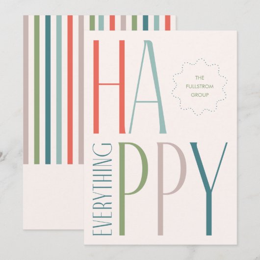 Gelukkig alles kaart (Voorkant / Achterkant)