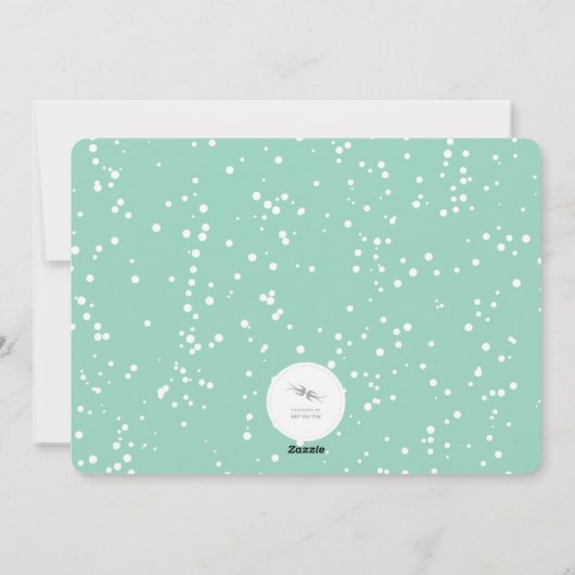 Gelukkig Alles Klassieke Typografie Moderne Foto Feestdagenkaart (Achterkant)