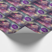 Gelukkig Alles, Murtle the Turtle Geluk Cadeaupapier (Hoek)