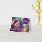 Gelukkig Alles, Murtle the Turtle Geluk Kaart (Gele Bloem)