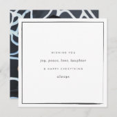 Gelukkig alles Nieuwjaar fotokaart Aankondiging (Voorkant / Achterkant)