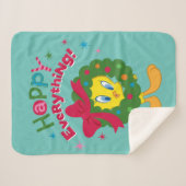 Gelukkig alles sherpa deken (Voorkant (horizontaal))