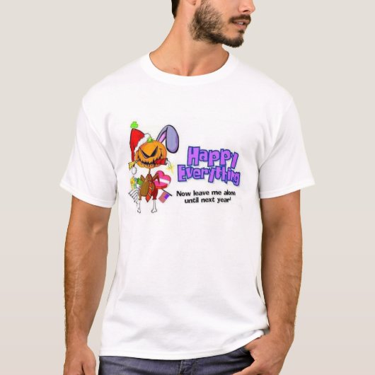 Gelukkig alles! t-shirt (Voorkant)