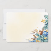 Gelukkig Alles Vakantiekaart Feestdagenkaart (Achterkant)