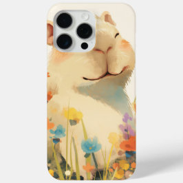Gelukkig als een Capibara iPhone 15 Pro Max Hoesje