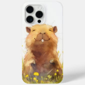 Gelukkig als een capibara kan zijn Case-Mate iPhone case (Achterkant)