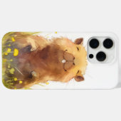 Gelukkig als een Capibara Maar Kan Zijn Case-Mate iPhone Case (Achterkant (horizontaal))