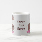 Gelukkig als een Hippo Koffiemok (Center)