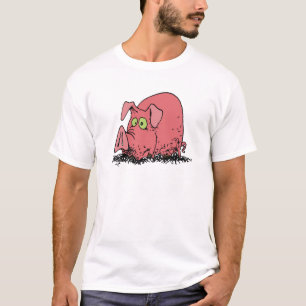 Gelukkig als een varken in de modder t-shirt