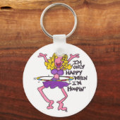 Gelukkig als ik Hoopin ben Sleutelhanger (Voorkant)