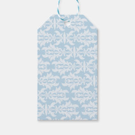 Gelukkig altijd daarna blauwe Elegante Verhalenboe Cadeaulabel