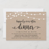 Gelukkig altijd na bruiloft Dinner Vluchten Kaart (Voorkant)