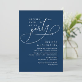Gelukkig altijd na de bruiloft Elopement-feest Mar Kaart