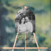 Gelukkig altijd na de bruiloft welkom acryl bord (Neutraal)