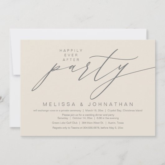 Gelukkig altijd na een feestje, weddenschappen kaart (Voorkant)