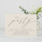 Gelukkig altijd na een feestje, weddenschappen kaart (Staand voorkant)