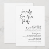 Gelukkig altijd na een feestje, weddenschappen kaart (Voorkant / Achterkant)