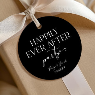 Gelukkig altijd na Feest Huwelijksreceptie Bedankjes Labels