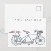 "Gelukkig altijd na het Wenskaart Briefkaart (Voorkant / Achterkant)