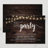 Gelukkig altijd na Vlucht Huwelijksfeest, Snaar Li Kaart (Voorkant / Achterkant)