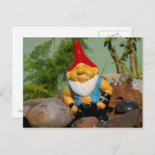 gelukkig appel briefkaart (Voorkant / Achterkant)