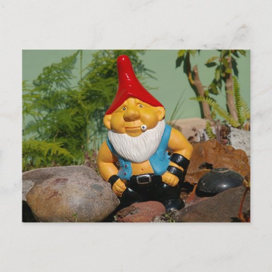 gelukkig appel briefkaart (Voorkant)