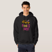 Gelukkig April Fool's Day 1 April Fools Dag Pasen Hoodie (Voorkant volledig)