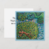 Gelukkig Art-printkaart (Voorkant / Achterkant)