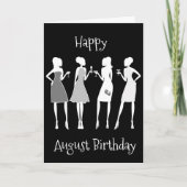 GELUKKIG ***AUGUSTUS VERJAARDAG*** VOOR U! KAART (Voorkant)