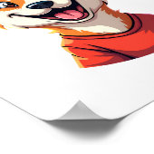 Gelukkig Australische Cattle Dog Tank Top Poster (Hoek)