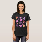 Gelukkig axolotl Oversized T-Shirt (Voorkant volledig)