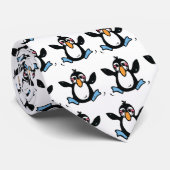 gelukkig baby pinguïn stropdas (Opgerold)