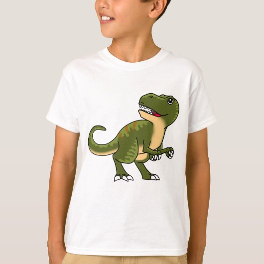 Gelukkig Baby T-rex T-shirt (Voorkant)